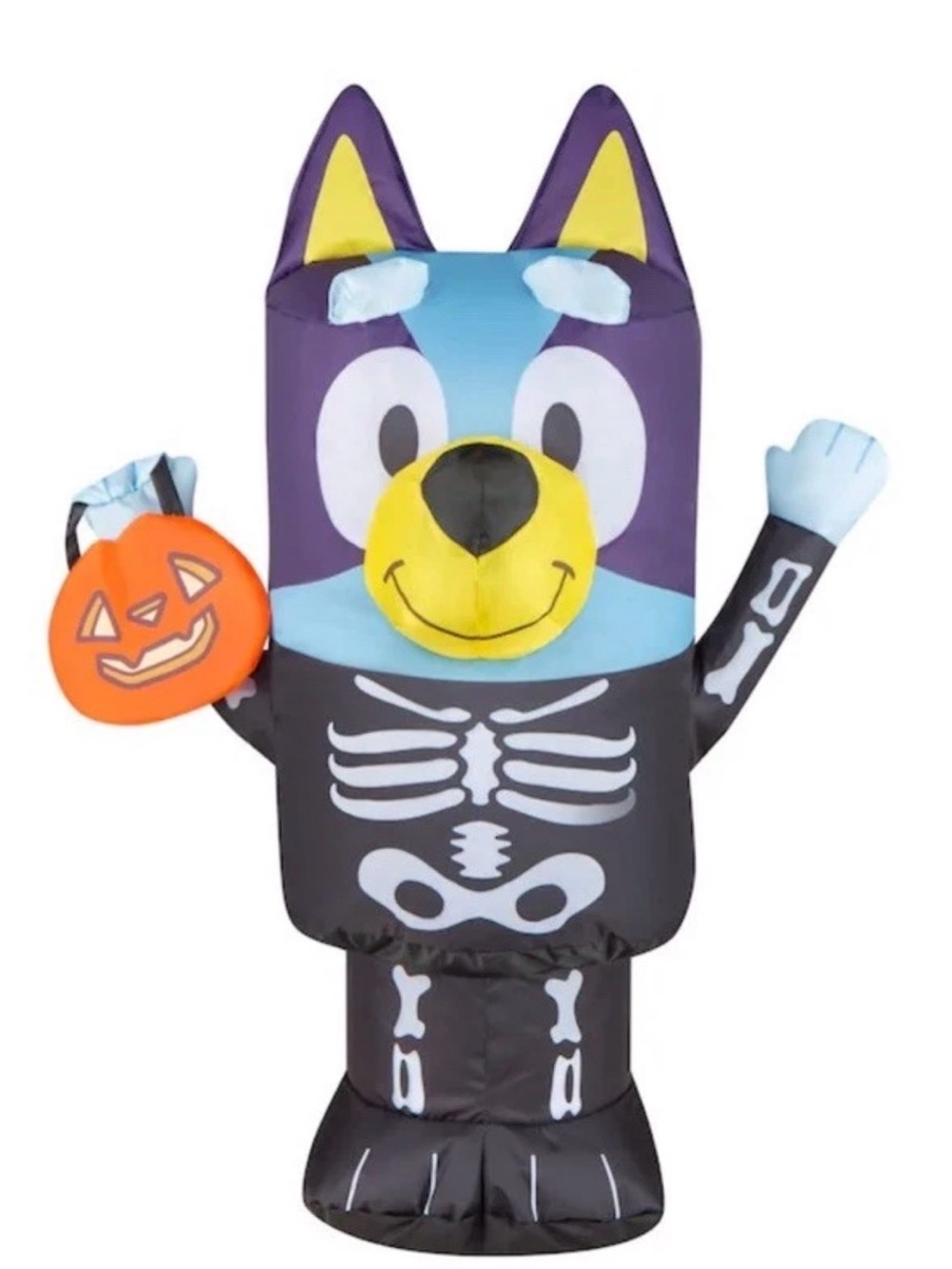 Bluey Inflatable Skeleton Costume Indoor Halloween Decor 2ft NIB - Picture 1 of 6
